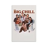 LIANGSHUANG Poster aus den 1980er-Jahren, englischsprachige Filme, 'The Big Chill', Leinwand, Wandkunst, Wohnzimmer, Poster, Malerei, 50 x 75