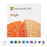 Microsoft 365 Single | 12 Monate, 1 Nutzer | Word, Excel, PowerPoint | 1TB OneDrive Cloudspeicher | PCs/Macs & mobile Geräte | Aktivierungscode per E-M