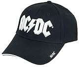 AC/DC Weiß Logo Adjustable Baseball Cap