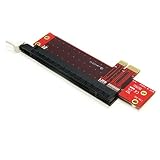 StarTech.com PCI Express x1 auf x16 Extender Adapter - PCIe Riser Verlängerung