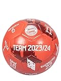 FC Bayern München Ball | Fußball | Signature 2023-24 | Rot | Größe 5