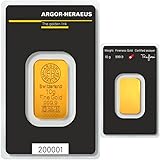 Argor-Heraeus 10g Goldbarren 999.9 B