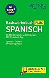 PONS Basiswörterbuch Plus Spanisch: Spanisch - Deutsch / Deutsch - Spanisch – mit Wörterbuch-App