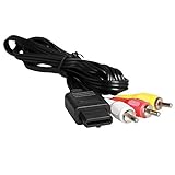 ENDARK AV Kabel, Stereo Audio Video AV RCA kabel für GameCube/NGC/64/N64/SNES(1 Stück 1.75m/5.8ft)