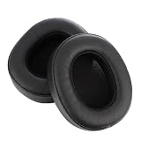 DIYEAH 1 Set 2 Stück Kopfhörer Ohrpolster Aus Baumwolle Praktische Ohrpolster Ohrpolster Ersatz Ohrpolster Headset Ohrabdeckung Memory Schaum Schw