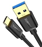 SUNGUY USB C Kabel Kurz, 0.3M 10Gbps USB C auf USB 3.1 GEN 2 Lade und Datenkabel für Android Auto, Samsung Galaxy S22/S23 ultra, HUAWEI P20/50 Pro,Google Pixel-G