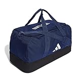 Adidas Unisex Duffel Tiro League Duffel Bag Medium, Team Navy Blue 2/Black/White, IB8650, NS