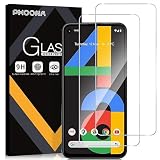 Phoona 2 Stück Schutzfolie für Google Pixel 4a 4G 5.81',Schutzglas für Pixel 4a 4G folie,Anti-Kratz,9H Härte,Anti-Blasenfrei,Ultra-HD Display