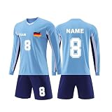 Generisch Customisable Trikot Blue Lock Trikot Deutschlandtrikot Deutschland Trikot Retro Fussball Em 2025 Trikot Deutschland Deutschland Fanartikel Torwarttrikot Kinder Gepolstert Trikot D