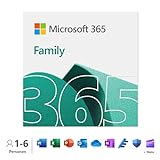 Microsoft 365 Family | 12 Monate, bis zu 6 Nutzer | Word, Excel, PowerPoint | 1TB OneDrive Cloudspeicher | PCs/Macs & mobile Geräte | Aktivierungscode per E-M