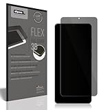 dipos FLEX Privacy Blickschutz-Folie matt passend für Huawei P30 Pro Schutzfolie mit 100% Displayabdeckung, Fingerprint-Kompatibel, Case-Friendly, Full Cover, Sichtschutz Filter 2way