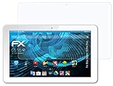 atFoliX Schutzfolie kompatibel mit Odys Space 10 Pro Plus Folie, ultraklare FX Displayschutzfolie (2X)