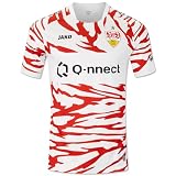 JAKO VfB Stuttgart Warm Up Trikot Jersey (DE/NL/SE/PL, Alphanumerisch, L, Regular, Regular, White)