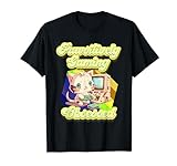 Gaming Katze Pawsitively Gaming Obsessed Videospieler T-S