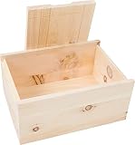 Tiroler Zirbenkissen Zirbenbrotbox 35cm x 25cm x 16cm - aus hochwertigem Zirbenholz - handgefertigt in Ö
