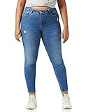 ONLY Female Skinny Fit Jeans ONLWauw Life Mid, Medium Blue Denim, M/32