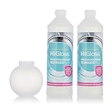 HiGloss Waschmaschinen Hygienereiniger Plus, 2x1000ml Set Hochkonzentrat: Das Plus an hygienischer Sauberkeit und Langlebigkeit für Ihre M