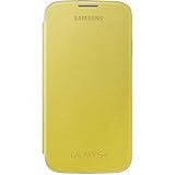 Samsung Original EF-FI950BYEGWW Flip Cover (kompatibel mit Galaxy S4) in gelb