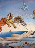 Tushita Kunstpostkarte Salvador Dali Dream Caused by the Flight of a Bee a Second Before Awakening