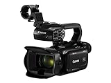 Canon XA60 Camcorder 4K Full HD (UHD Videokamera 20fach Zoom, 1/2,3-Zoll-Typ CMOS-Sensor, Autofokus, 5 Achsen Bildstabilisierung, HDMI Ausgang, 3,5-Zoll LC-Display, UVC Streaming) schw
