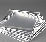 nattmann Premium Acrylglas, PMMA, Kunststoffglas Zuschnitt - Acrylplatte & Acrylscheibe Zuschnitt 2-8 mm - Klare & Transparente Kunststoffplatte - Individuelles Wunschmaß möglich - 3 mm, 1200 x 800