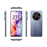 ZTE Smartphone Blade A70 MAX (6.90 Zoll HD Waterdrop Display, 4G LTE, 4GB RAM, 128GB interner Speicher (erweiterbar microSDXC bis zu 1TB), 50MP Haupt, 8MP Front, Dual SIM, Android 15) Grey