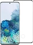 BTH - Panzerglas für Samsung Galaxy S20 Ultra - Schutzfolie - Full Cover - Gehärtetes Glas 9H Displayschutzfolie - Case Friendly