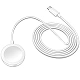 Apple MFI-Zertifizierung - Apple Watch Ladekabel, Magnetisches Schnellladegerät auf USB-C-Kabel (1.5m), kompatibel mit iWatch Series 9/8/7/6/5/4~1/SE, Tragbares magnetisches Ladegerät für die iW