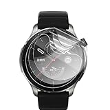 Snailcanfly Hydrogel Film 5pcs für Amazfit GTR 3 Pro 1.45' Smart Watch Transparent TPU-Folie Screen Protector Bildschirmschutz Berührungsempfindlich, HD Clear, Ultradünn, Selbstheilung