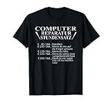 Computer IT Fachmann T-Shirt PC Reparatur T-S