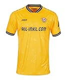 JAKO Dynamo Dresden Trikot Home 2025/2026 gelb, 2XL Unisex