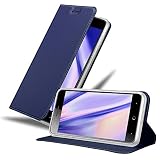 Cadorabo Hülle kompatibel mit ZTE Blade A612 aus Premium Kunst Leder Flip Klappbare Stoßfeste Magnetische [Standfunktion] [Kartenfächern] Cover Hülle für ZTE Blade A612 Tasche in B