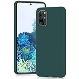YATWIN für Samsung Galaxy S20 Plus Hülle, Premium Silikon Handyhülle mit Kameraschutz, Seidig-Weicher Berühren Ultra Dünne Stoßfeste Kratzfeste Schutzhülle, Grü