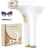 Haarlosy IPL Geräte Haarentfernung Laser - Schmerzfreie Haarentfernungsgerät mit 3 Erweiterte Funktionen HR/SC/RA,9 Energiestufen,999,900 Lichtimpulse für Männer,Frauen,Ideal für Gesicht,Bikini,Körp