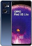 OPPO Find X5 Lite Smartphone - 16,33 cm (6,43 Zoll) AMOLED Display, 8 GB RAM, 256 GB interner Speicher, 64 Megapixel Triplekamera, 4.500 mAh Akku, Starry Black
