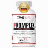 ZENICAPS F KOMPLEX OXIVAL ADVANCED Original Kapseln Stoffwechsel FKomplex Support Complex F-Komplex Formula* | Einfache Anwendung | 90 Kapseln (90 Kapseln)