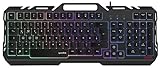 Speedlink ORIOS Gaming-Tastatur - mit RGB-Beleuchtung, 5 Beleuchtungsmodi, praktische Smartphone-Halterung, schw