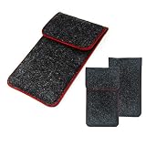 K-S-Trade Qualitativ & Innovativ Handy Schutz Hülle Für Asus ROG Phone II Schutzhülle Handyhülle Filztasche Pouch Tasche Case Sleeve Filzhü