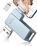 USB Stick 512GB,Levida Speicherstick USB 3.0 Photostick fotostick (Mobiler Speicher,Drehbares Design, Automatisches Backup) für IOS,Phone,Android Handy,Pad, Laptop UND Computer,PC,G