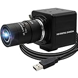 Svpro 4K Webcam mit Zoomobjektiv,Ultra HD Videokamera mit CMOS Sensor 10X Optischer Zoom Kamera für Computer, 8MP USB Webcam 30fps für Laptop Desktop,UVC Camcorder für Windows,Linux,Android,Mac OS