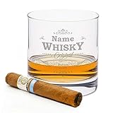 Leonardo Whiskyglas mit Gravur - Whisky Original - Personalisiert mit Name & Datum - Graviertes Whisky - Geschenke für Whisky Liebhaber zum Geburtstag - Geschenk für Sie & I