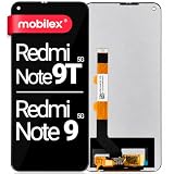 MOBILEX® LCD-Display für Xiaomi Redmi Note 9T 5G / Redmi Note 9 5G | Display + Touchscreen | Originalauflösung | ohne Rahmen | OEM-E