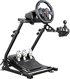 Dishot Racing Wheel Stand (aktualisierte Version) Lenkradständer für Logitech G25 G27 G29 G920 PS4 Xbox Fanatech T3PA TGT T300RS T300GT T500RS TGT T150 TS-PC CSL CSR CSW G25 Gaming Cockp
