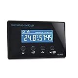 SameeHome -110C 230V10A LCD Mini SPA Fußtemperaturregler Digitaler Thermostatregler Countdown-T