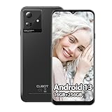 CUBOT Note 50 Smartphone Ohne Vertrag Android 13 Handy Günstig (2023),Octa-Core 16GB RAM/256GB ROM 4G Dual SIM Simlockfreie,6,56' HD+ Display,5200mAh,50MP Kamera,NFC/Fingerabdruck/OTG-Schw