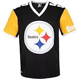 Fanatics Recovered NFL Team Color Block Jersey Trikot (L, Pittsburgh Steelers)