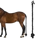 AMIJOUX 3 Tube Pferdeschweiftasche Für Pferde, Eingeflochtene Schweiftasche Für Pferde, Atmungsaktiver Pferdeschweifschutz Tailwrap Pferdeschweifschutz Für Pferde Hält Den Schweif Sauber Und Geschü