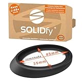 SOLIDfy® - Dichtung Dachantenne für Antennenfuß | Neue GRÖßE 53x40mm (Innenmaß: 45x35mm) Reparatur Gummi Gask