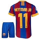 IHIMI Neymar Barcelona #11, Nostalgie Kinder Trikot Mit Kurz, Limitierte Auflage, beschränkte Auflage (152,Neymar)