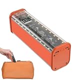 Powerbank-Hülle ohne Schweißen, 22,5 W, kein Schweißen, Akku-Halterung, Aufbewahrungsbox – 2 USB-Anschlüsse, transparent, leicht, Handy-Ladegerät-Hü
